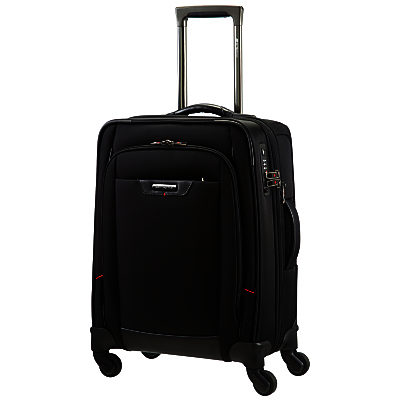 Samsonite Pro-DLX4 55cm 4-Wheel Cabin Suitcase, Black